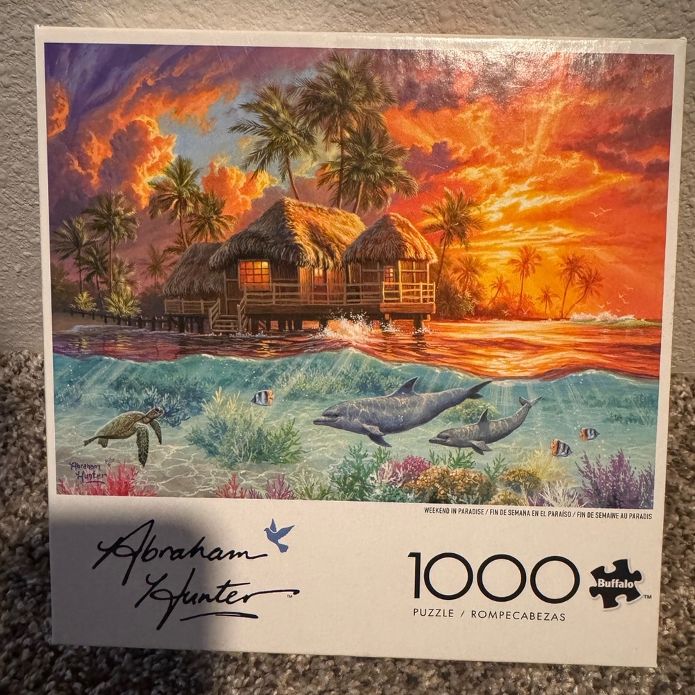Buffalo David Bitton Tropical Paradise 1000-Piece Puzzle